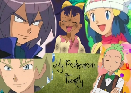  These are the people I would travel with in each region! My Pokemon family. X3 Sinnoh: Hikari & Shinji Hoenn: Hikari & Shinji Unova: Shinji, Hikari, Iris, Cilan, and Trip Kanto: Shinji, Hikari, and Iris Johto: Shinji, Hikari, and Cilan <3