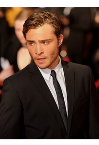 Ed Westwick, who plays Chuck Bass on Gossip Girl. He's absolutely gorgeous, and British. <3
