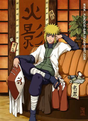  Minato Namikaze!!! *fangirl squeal* Waaa his sooo cool, handsome, smart, strong *start to rant on about his awesomeness*