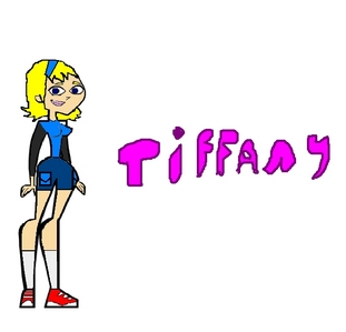  Ok Here it is im answering it since its gonna be on Ты tube Name: Tiffany Age: 16 Likes: The color pink, bees, salad,kittens,nature and squirrels Dislikes: Beetles,gooey stuff,flies,apple smoothies and birds Fear having to serve a bunch of angry customers Birthday: March 12 1995 HomeTown: Ashford,Alabama Personality: Tiffany is sweet and loyal to her Друзья she is very social here her купальник link http://www.fanpop.com/spots/total-drama-island-fancharacters/images/24288031/title/tiffany-swimsuit-photo