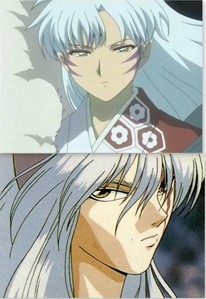  Kurama in his Yoko form (Yu Yu Hakusho) Sesshomaru (Inuyasha) I dunno, I always thought they looked similar