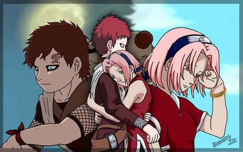  I know I've already used this one but GAARA & SAKURA there NEVER meant 2 be together >_<