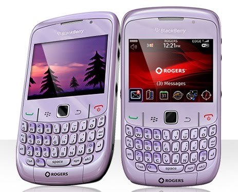  A lila, flieder BlackBerry curve