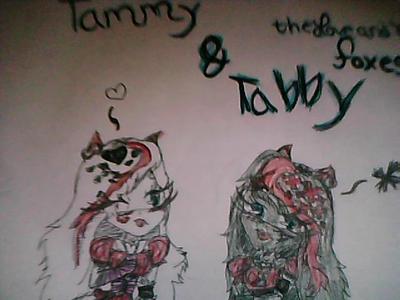  OK NEW PEOPLE x3 and can i do 2? :P Name: Tammy 사랑 Age: Imortal Speicies: Loving 여우 x3 B- just her sister, Tabby Hate, and her older brother, Tommy Go-Way xD 22222222222 Name: Tabby Hate Age: Imortal Species: Hateful 여우 xD B- same thing as Tammy ^^ C- Yes 당신 Can Use Them ^^D