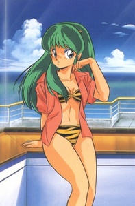  Lum from Urusei Yatsura. I could fly around, have lightning powers, and rock a tiger-striped bikini.