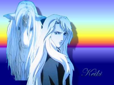 i pick keiki the kirin he is the hot guy i love on first sight.