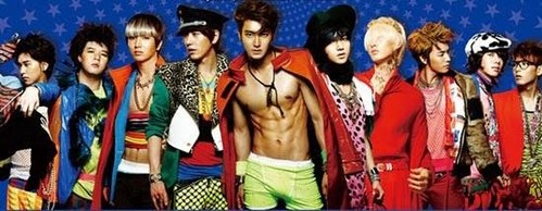  the first group that make me want to watch kpop is SUPER JUNIOR OPPA^^ they are the best in k-pop^^