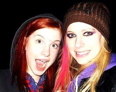  Avril with Hayley Williams <3