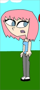  Name: Becky Crush: Justin from tdi Age: 16 Personality: Quiet, sweet and mean when she wants to be. Likes: Animals, Shoes, music, Film and love. Dislikes: Bugs, dresses, shalow people and haters. Weapon: Chainsoar o a dagger.