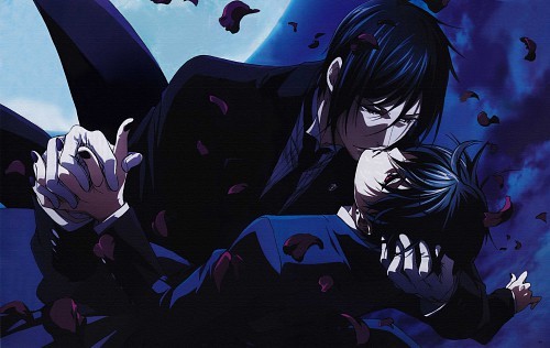  Ciel and Sebastian. they are so good together.