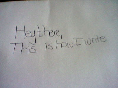  Mine Ok-ish. Its just me! Look, the pic is of my writing!