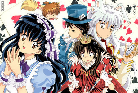 well im a little confused for what ur asking so i put down the gang of inuyasha dressed as people from alice and wonderland