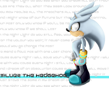  Do tu think Silver is the best boy hedgehog in the Sonic series?