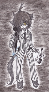  Name: Dr Kazuki zwaan-, zwaan Species; Skunk Age: 19 Powers: Dosent have~ Likes: Working alot, helping & drinking cappucino, being called intelligense makes him blushing~ Dislikes: Too much talking peoples & stypid peoples Status; Engaged~