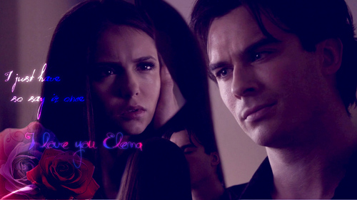  Damon and Elena , Delena forever