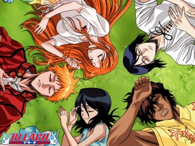  i know its not just a girl but therr r two girls in it itz the only one of bleach i could find in my fotos lol
