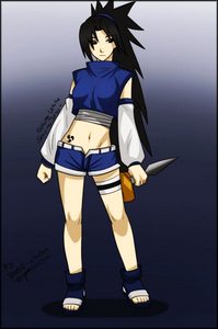 I don't know why this was on my computer. 
.-.
Gender bent Sasuke. Very nice. XD  