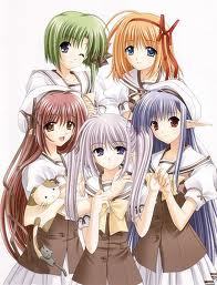  two come to my mind straight away: fruits basket and Shuffle! both very good Animes with dramatic scenes and funny scenes, so these are very good Animes for you. (the pic is of all of the Shuffle! girls.)