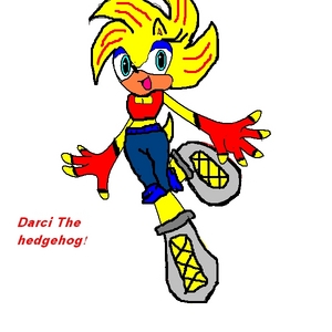  Urm.. Name: Darci Species: hedgehog Status: Single but looking Personality: Kind, caring, positive, protective of friends, active Likes: to excersise, work out, be active in any way possible Dislikes: arguing, corny people, fat people and high heels Role: well, she could be the P.E teacher and the cruz contery teacher plz? If not both, you choose. ^^ she doesn't mind.