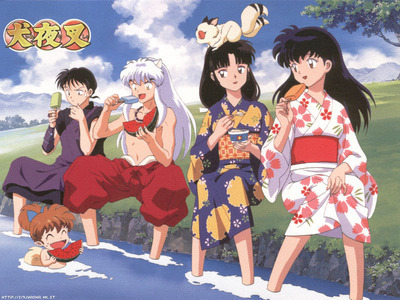  heres some of my favs: -InuYasha (worth watching. my fav anime) -death note (amazing with a great story line) -fortune arterial (if ur a guy this is a vampire trype জীবন্ত so it mite be part girly) -spice & নেকড়ে (sadely this ones 18+ অথবা 17+. but im 11 and i watch it but its still great) -ouran highschool host club (a little girly but its still amazing) -ranma 1/2 (SWEET! well worth watching) -urusei yatsura (great too! same person who made ইনুয়াসা and ranma 1/2) the pic is ইনুয়াসা দ্বারা the way! hope u can try some of these
