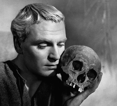 Laurence Olivier's Hamlet, perhaps... I mean, it's such a classic. Heathcliff in William Wyler's Wuthering Heights (again played by Laurence Olivier). Or maybe even Robocop or Bruce Wayne as he is in the Christopher Nolan's movies.