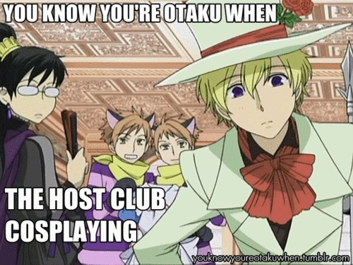  I change my answer because I blanked out. Ouran Highschool Host Club!
