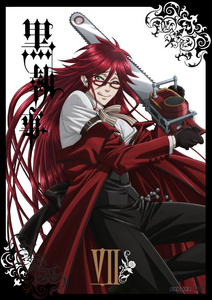  Grell. With a chainsaw. XD