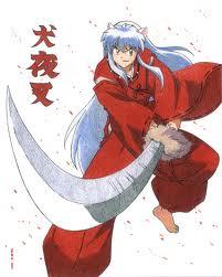 well heres mine. inuyasha and his sword tetsusaiga