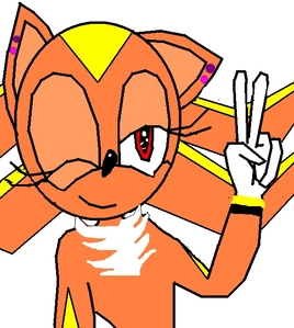  Starlight: may I be a part of it? Name: Starlight the hedgehog colour: مالٹا, نارنگی & yellow Age: 17 Wepons: None Powers: Chaos control, Chaos spear, Chaos rain, ect Forms: Dark form and super form