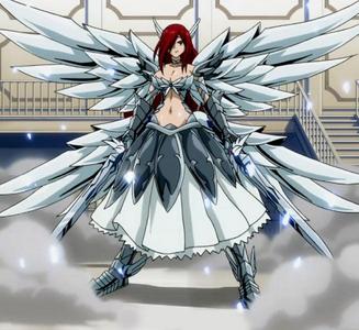 Erza Scarlet with (obviously) 2 swords. X3