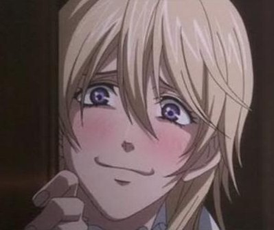 Oh, in Kuroshitsuji? ^^

Hmm.. Either Viscount Druitt, or Alois Trancy<3 :3

(Alois is from the second season.. ^^ Below is Viscount)