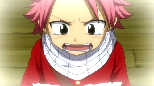  Natsu from Fairy Tail when he was young and trying to read its such a cute part!