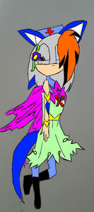  could te draw Rachle the fairy foxwolf?