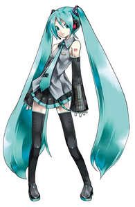  Hatsune Miku's hair. either that ou C.C. from code geass.