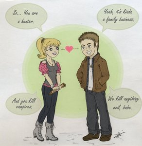  Dean Winchester ( Supernatural ) Buffy Summers ( Buffy the vampire slayer )