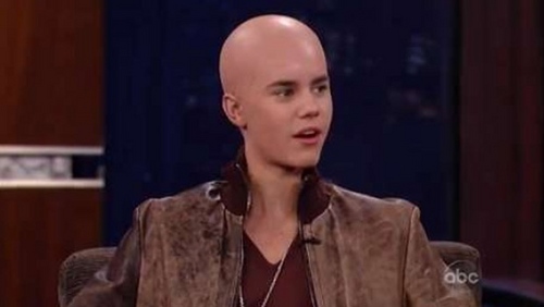  The only weird dream that I remember at the moment is that I shaved Justin Bieber's hair off......Until he was bold. O_O