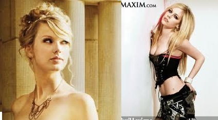  i LOV both i lov avril in rock category and taylor the Mehr sweet type but both r pretty and talented