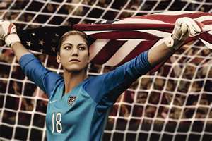 I have 더 많이 than one but Hope Solo is one of mine because she is a Beautiful American woman && she is an incredible athlete. she is why i now like Soccer.