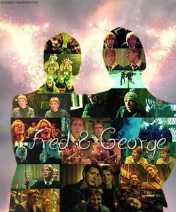Fred and George Weasley, I think they are sort of minor parts