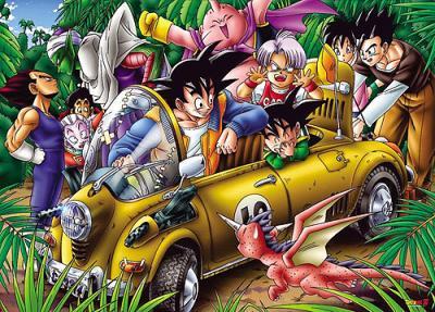 here is from dragon ball