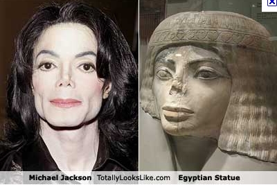  Michael Jackson was a clone of an egyptian statue!!! argh!! what do あなた think of this picture?