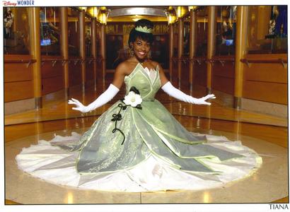  Is Princess Tiana's dress supposed to be shaped like a lily pad?