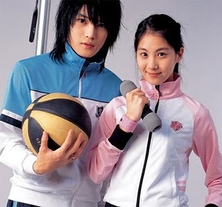 seohyun with jaejoong :P