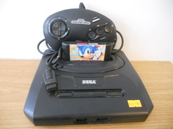 Chris: FUUUUUU!!!!!! I didn't get anything. *Poops out Sega Genesis bundled with Sonic The Hedgehog* Here ya go! Wouldn't you just love being a rob- DEFINETLEY NOT robot?! *Starts sweating and runs away* Enjoy your gift!