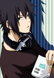 i love Sasuke's hair :))) o//3//o