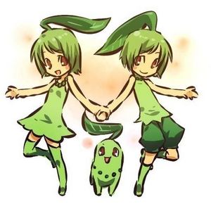 I always wanted to be chikorita becuz its so cute!!!!