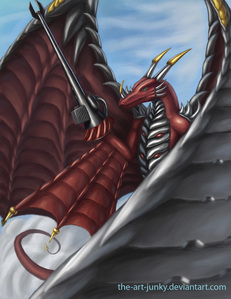 Examon the Dragon Emperor, the 11th member of the Royal Knights.