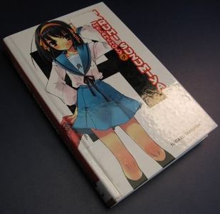 I'm not sure if you'll be interested in this, but...
It's a light novel that was translated into English from Japanese, called The Melancholy of Haruhi Suzumiya. It's about a girl named Haruhi Suzumiya who has the power to change the world just by wishing for it to change and doesn't even know it. There are many guesses as to what she is. A group of ESPers believes that she is God, a group of aliens believe that she is a disruption in the evolution process, and a group of time travelers think she's a glitch in reality. Whenever she becomes bored, she creates an area called Closed Space, which an accurate reproduction of our world, except it fits all of Haruhi's wishes. The only way to keep this from happening is to keep Haruhi entertained, and this task falls under the responsibility of Kyon, a regular high school boy, Itsuki Koizumi, an ESPer, Yuki Nagato, an alien, and Mikuru Asahina, the timid time traveler.
I loved this series, and I suggest you check it out! The last book just came out, and it ROCKS!