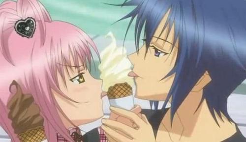  Amuto!<3333 Amut and Ikuto fit so well, Amu's just to stubborn to admit it!