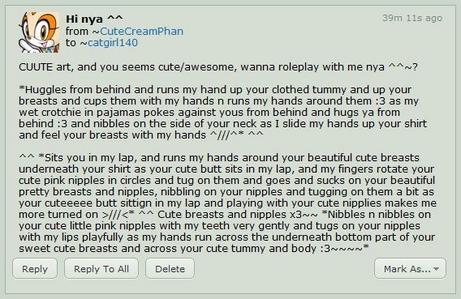 Warning to girls on DeviantART! Boys, read if you dare. D8<